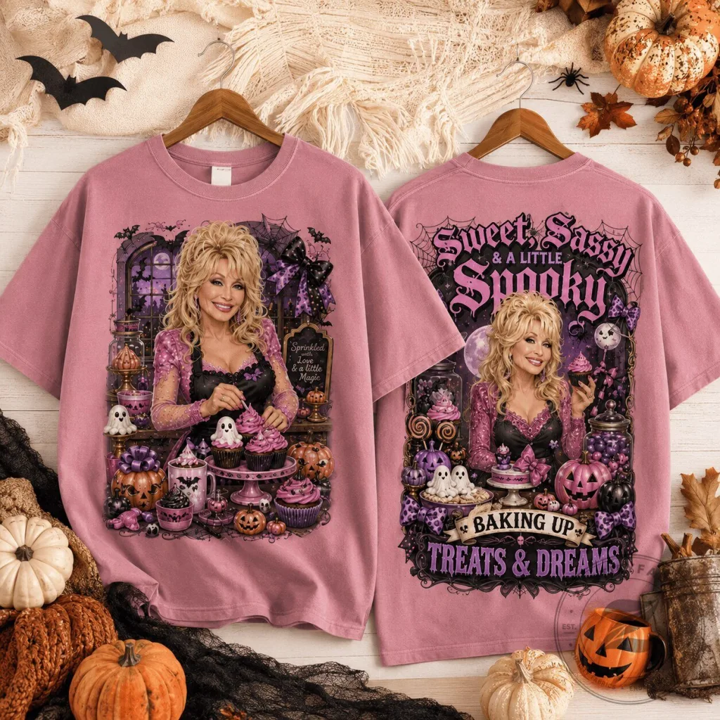 Dolly Parton Sweet Sassy Spooky Baking Up Treats and Dreams Halloween T-Shirt 21 Dolly Parton Sweet Sassy Spooky Baking Up Treats and Dreams Halloween T-Shirt