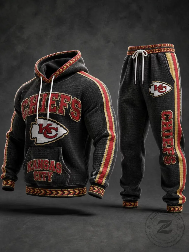 Kansas City Chiefs Football Team Hoodie and Sweatpants Set 10 Kansas City Chiefs Football Team Hoodie and Sweatpants Set