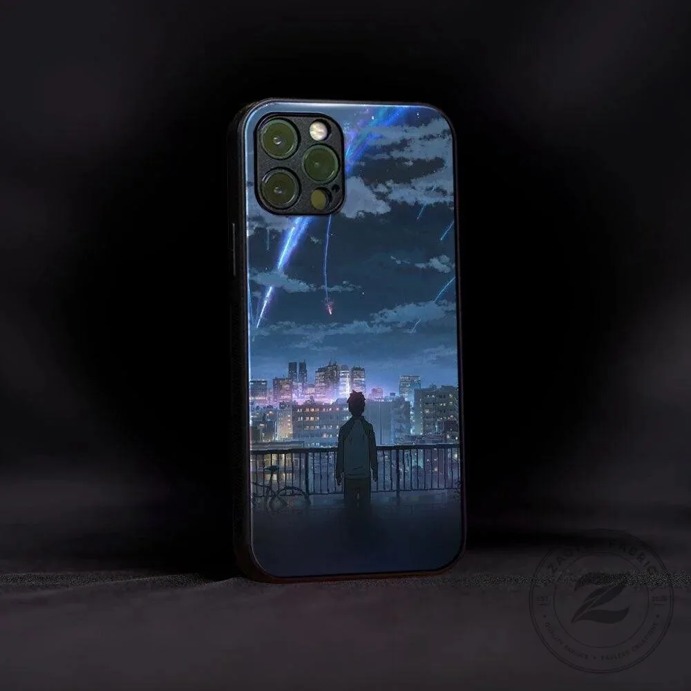 Your Name Anime City Night Sky Phone Case