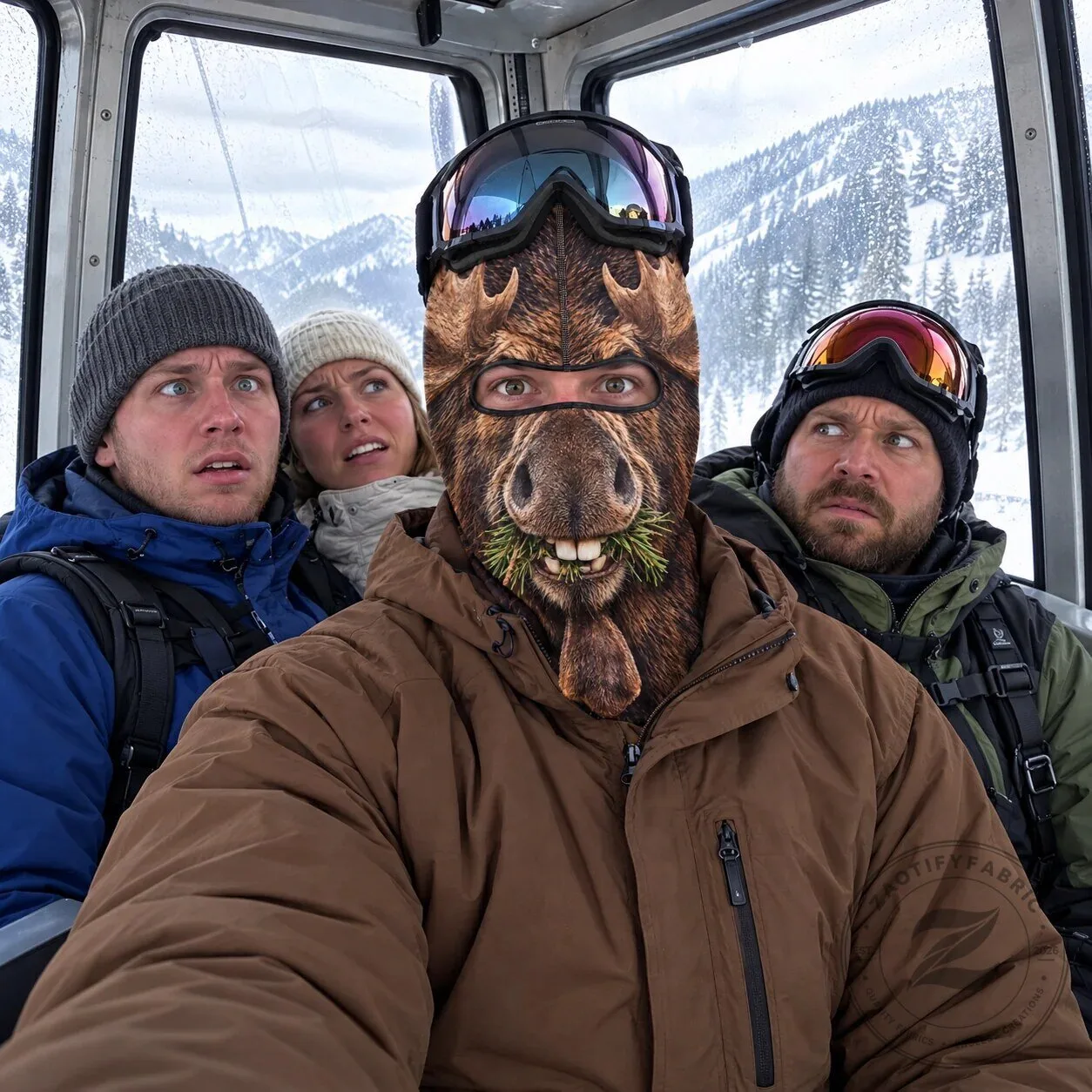 Funny Polar Bear Skiing Winter Sports Balaclava Face Mask Headwear 21 Funny Polar Bear Skiing Winter Sports Balaclava Face Mask Headwear