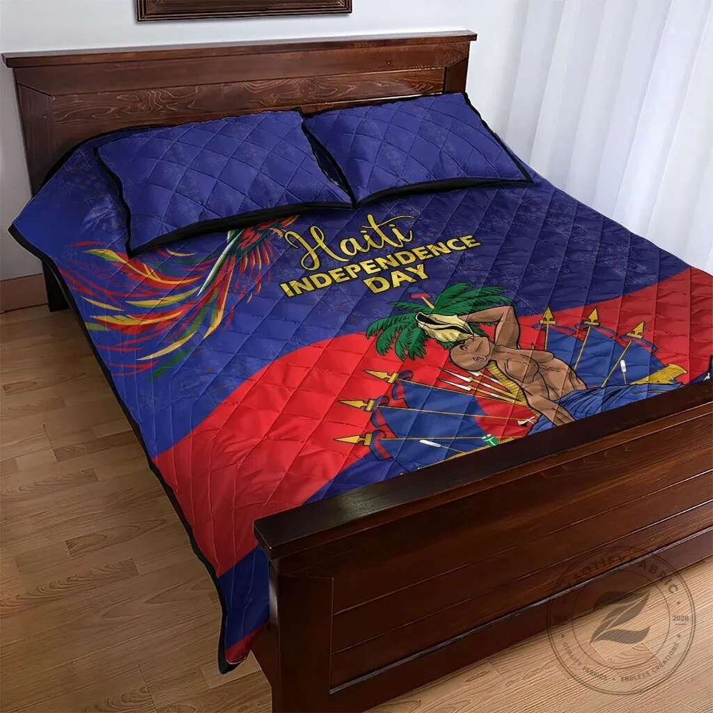 Haiti Independence Day Freedom Heritage Quilted Bedding Set 11 Haiti Independence Day Freedom Heritage Quilted Bedding Set