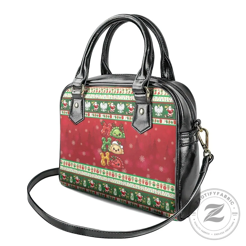 Christmas Holiday Ugly Sweater Pattern Shoulder Handbag 12 Christmas Holiday Ugly Sweater Pattern Shoulder Handbag