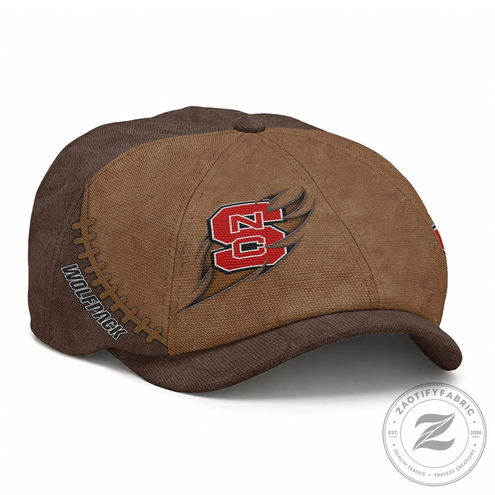 North Carolina State Wolfpack NCAA Football Team Logo Baseball Cap Hat 6 North Carolina State Wolfpack NCAA Football Team Logo Baseball Cap Hat